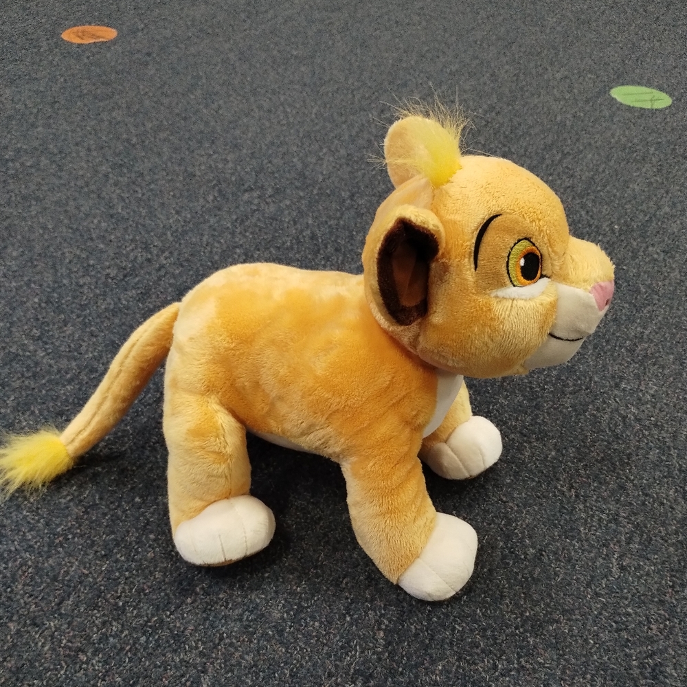 ✓Disney Collection Original Plush Lion King  Young Simba Cub Stuffed Animal Toy - Picture 4 of 16